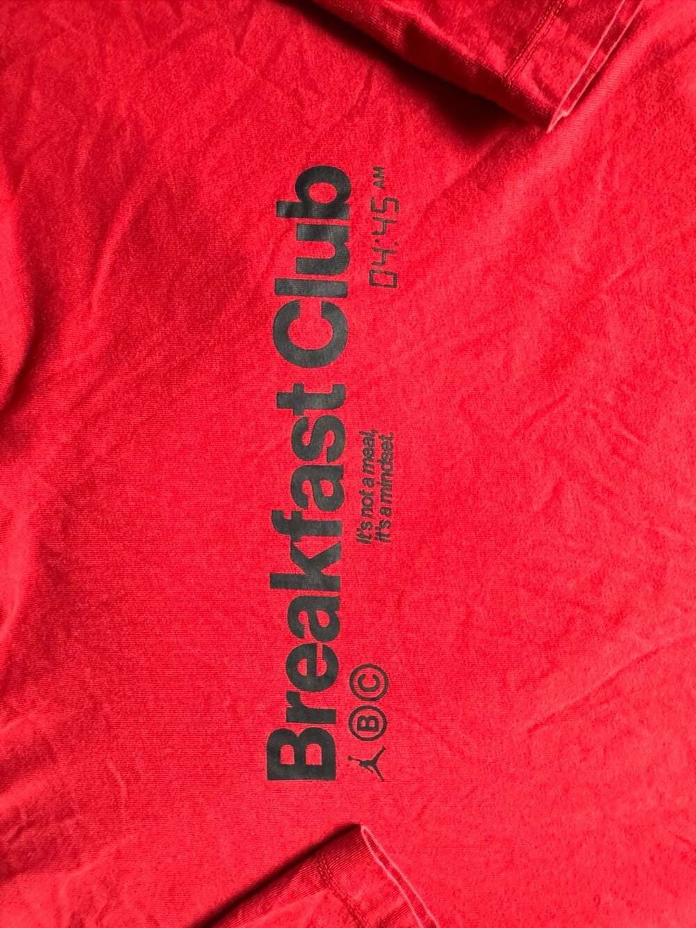 Jordan Breakfast Club Hoodie Size L Red - Picture 3 of 8